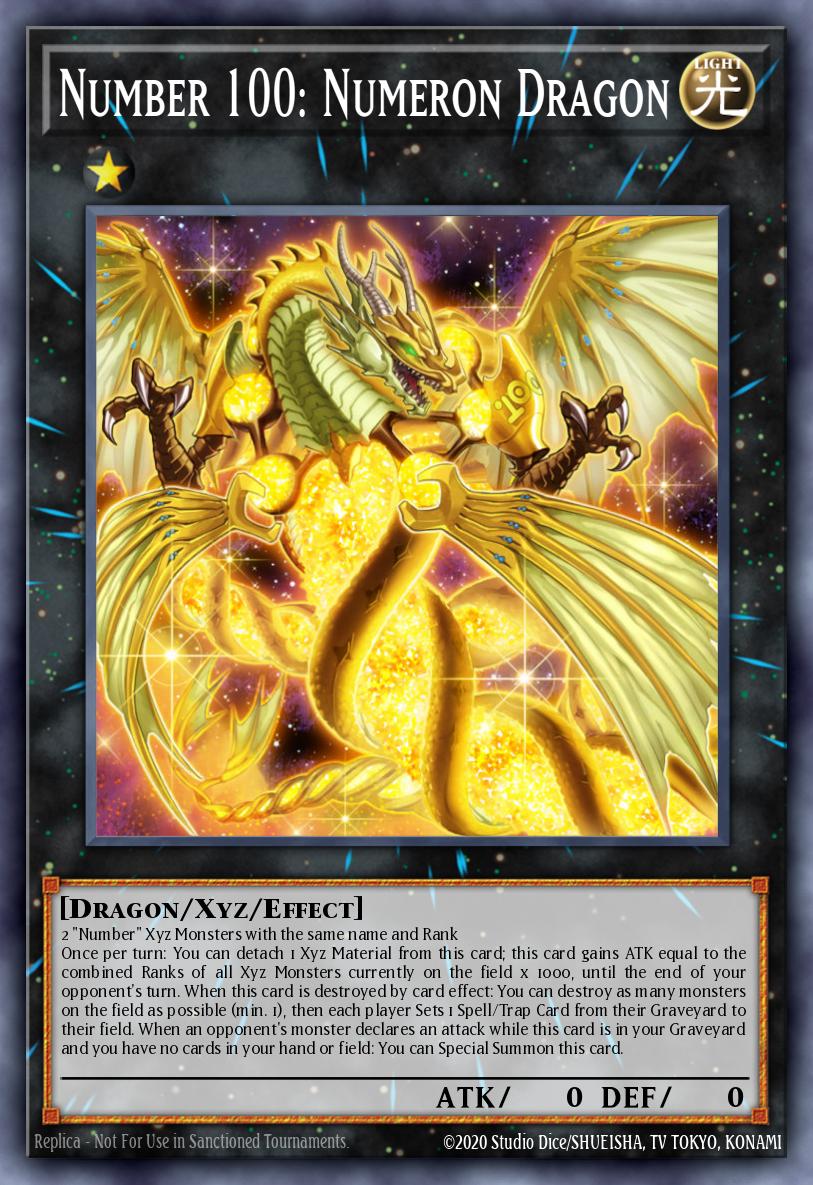 Número 100: Dragão Numeron — 25th Anniversary Rarity Collection EN039