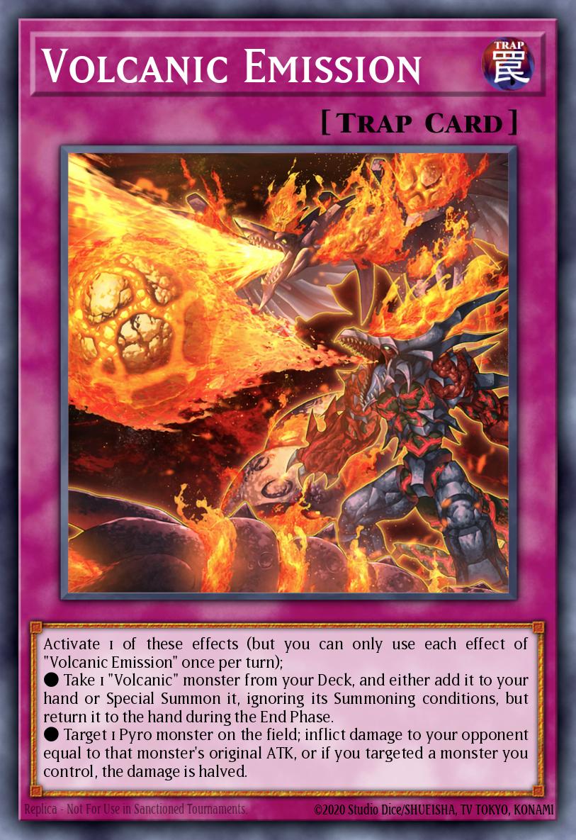 Volcanic Emission — Legendary Duelists: Soulburning Volcano EN023