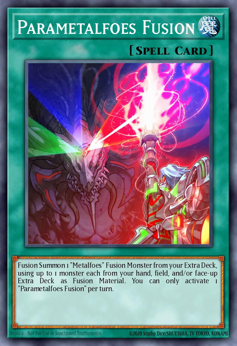 Fusão Parametalmorfose — Blazing Vortex Premiere! promotional card EN061