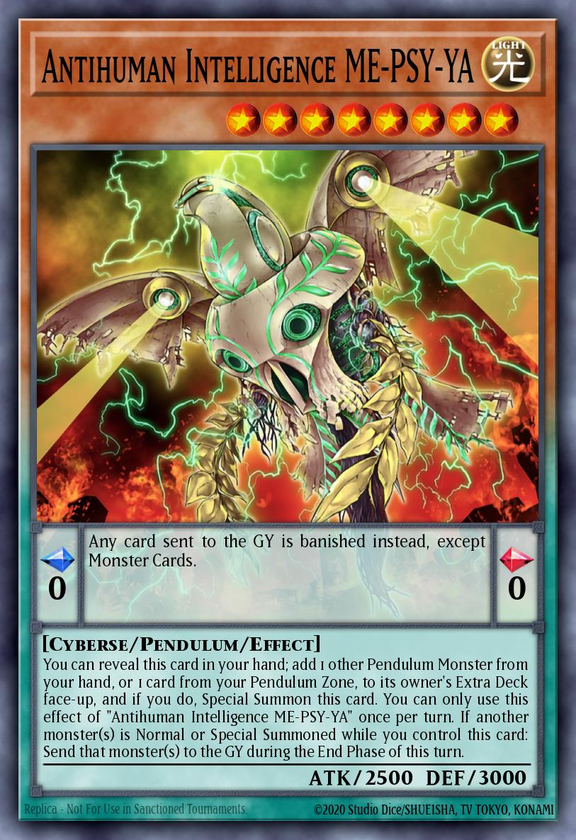 Inteligência Anti-humana ME-PSY-YA — Dawn of Majesty Premiere! promotional card EN024