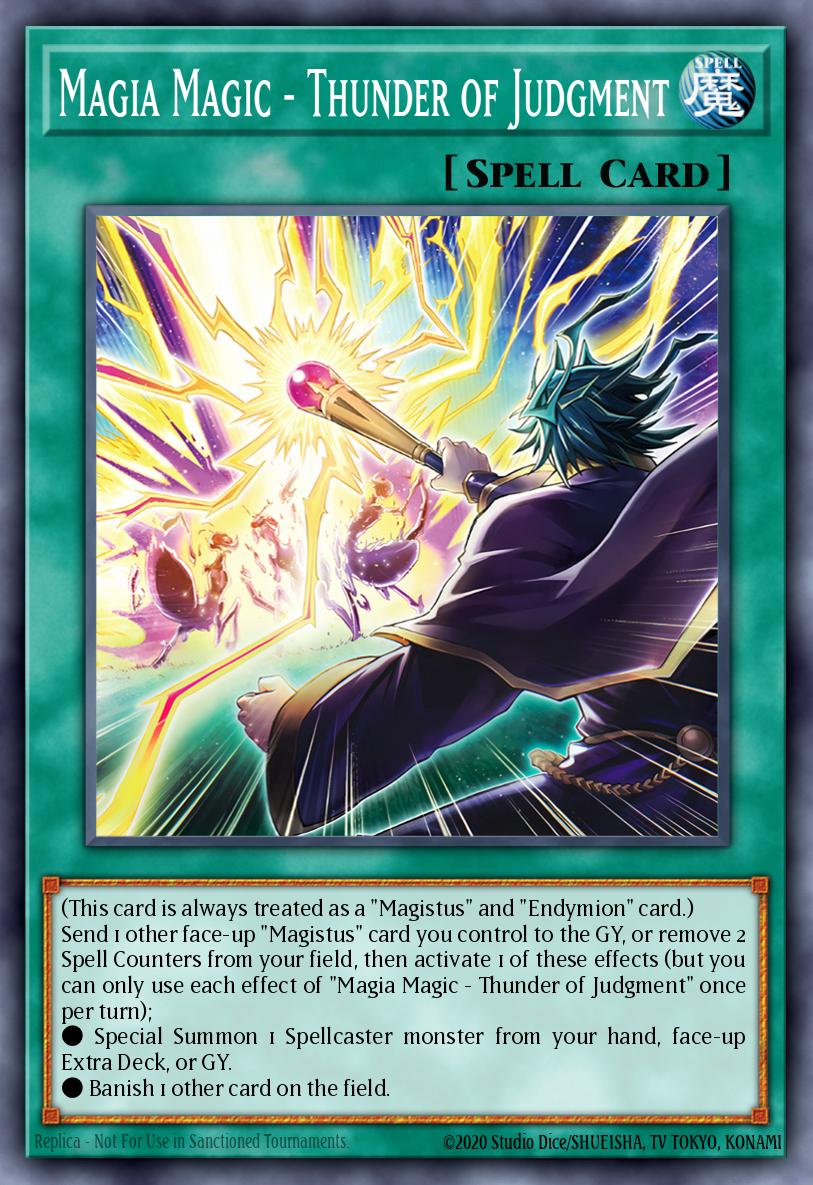 Magia Magic - Thunder of Judgment — Battles of Legend: Monster Mayhem EN047