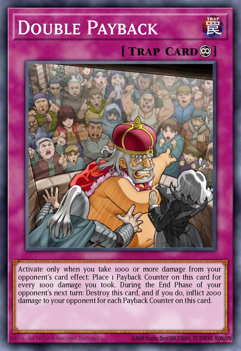Double Payback — Galactic Overlord Sneak Peek Participation Card EN080