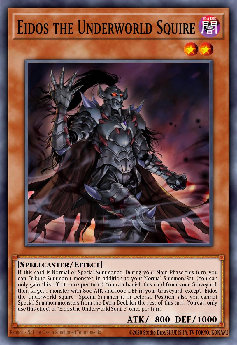 Eidos, o Escudeiro do Submundo — Emperor of Darkness Structure Deck EN002