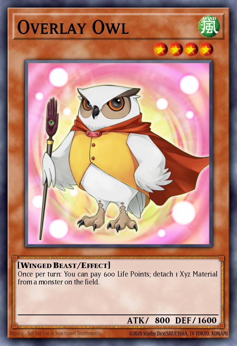Overlay Owl — Galactic Overlord Sneak Peek Participation Card EN003