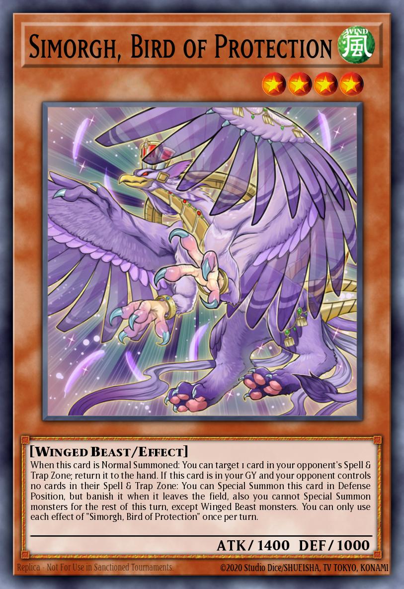 Simorgh, Pássaro da Proteção — Rising Rampage Special Edition EN020