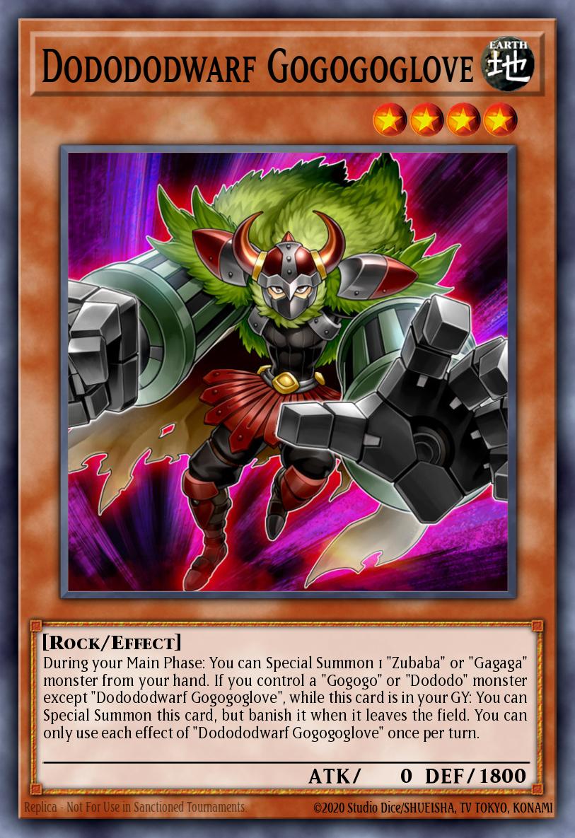 Dodododanão Gogogogluva — Legendary Duelists: Magical Hero EN036