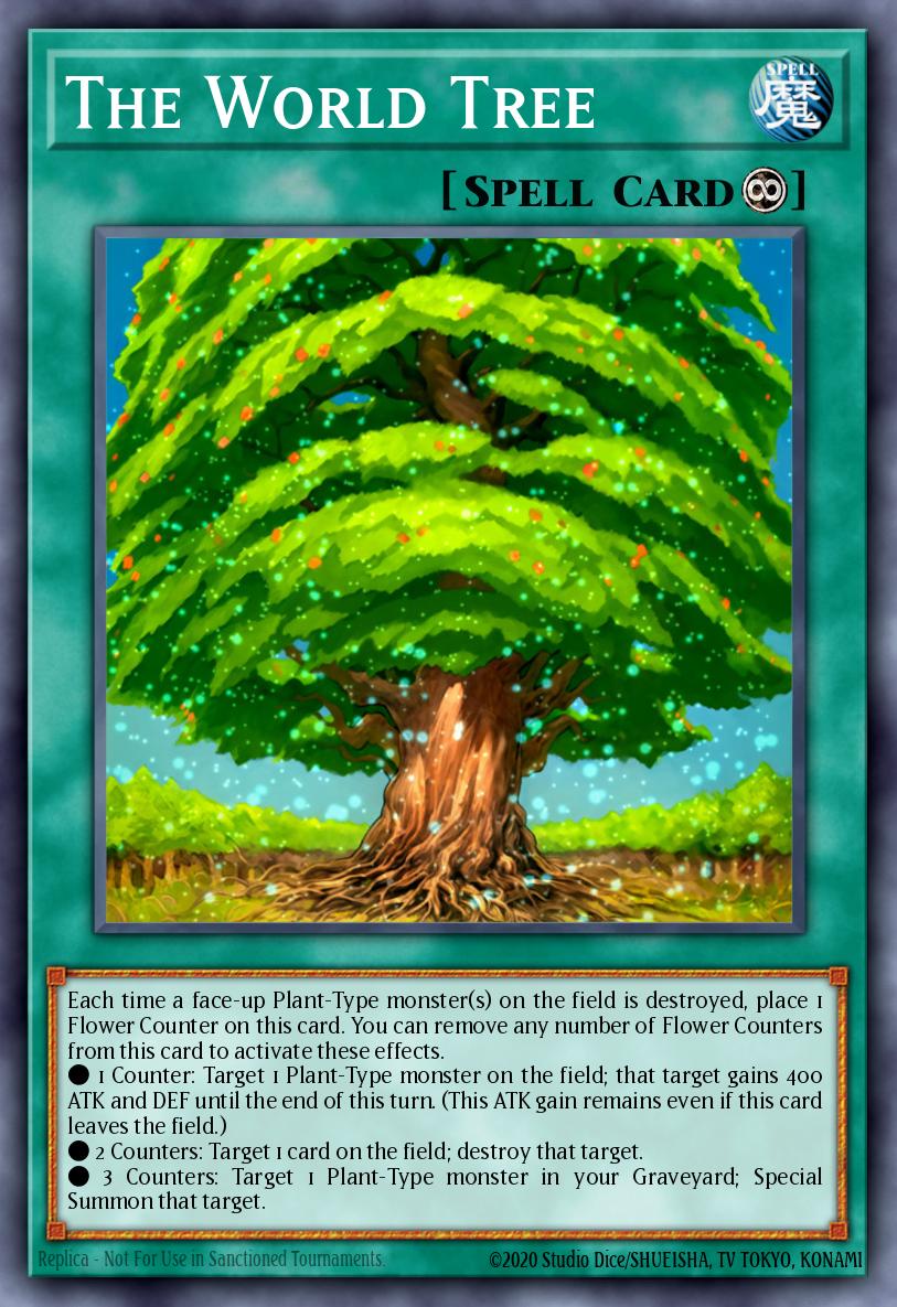 A Árvore do Mundo — Duelist League 18 participation cards EN012