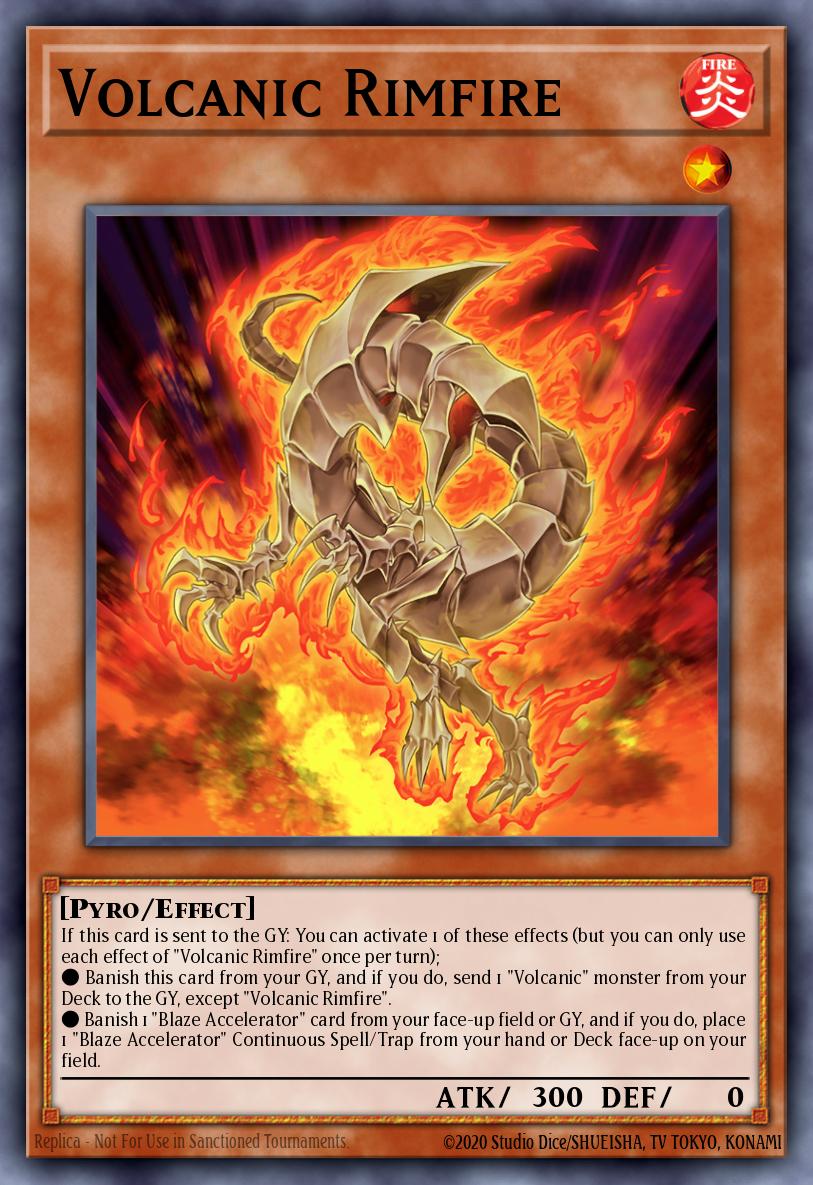 Volcanic Rimfire — Legendary Duelists: Soulburning Volcano EN020