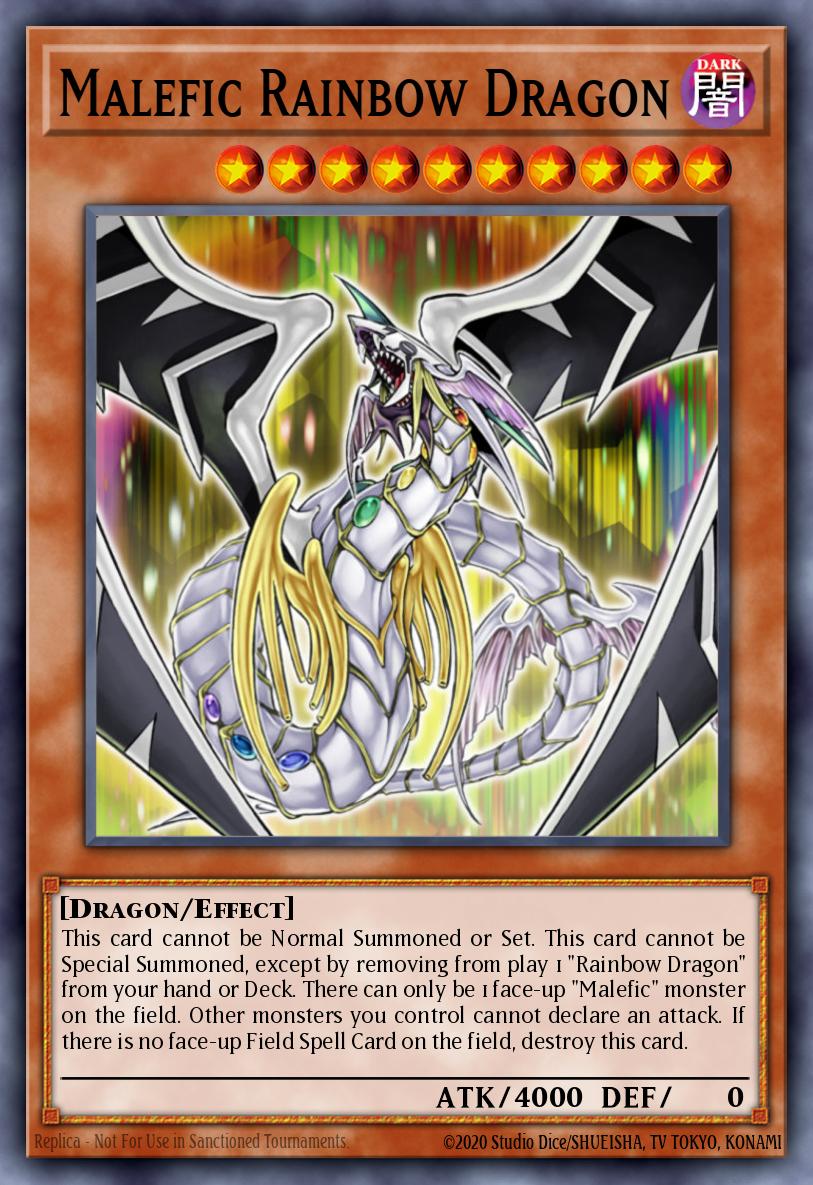 Dragão Arco-Íris Maléfico — Yu-Gi-Oh! 3D Bonds Beyond Time Movie Pack EN005