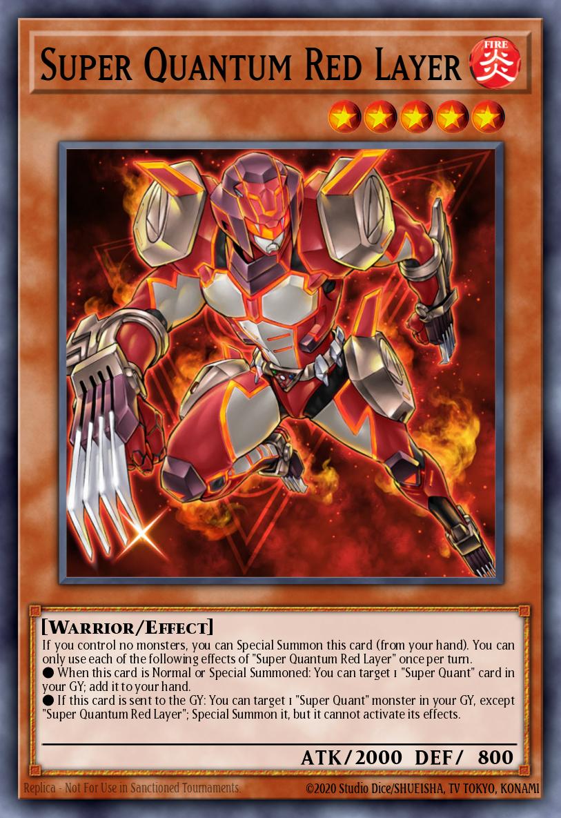 Camada Vermelha Super Quantum — Wing Raiders EN030