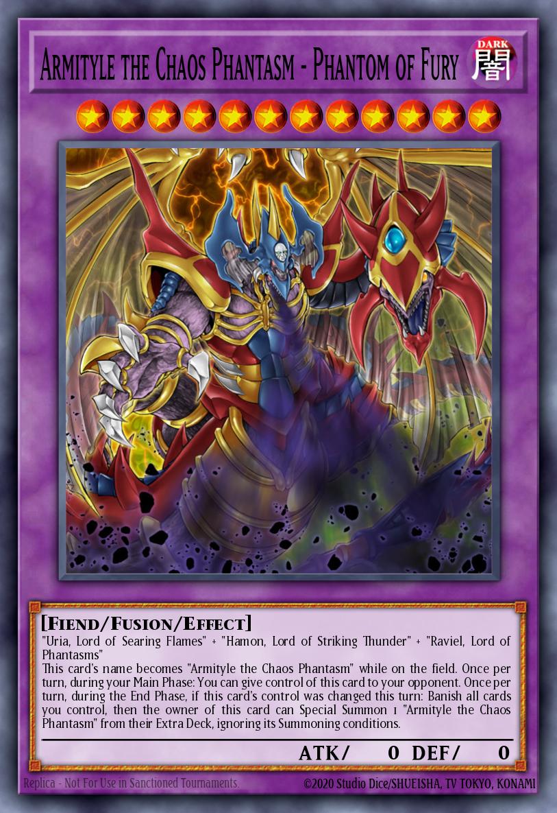 Armityle, o Fantasma do Caos - Fantasma da Fúria — Phantom Rage Premiere! promotional card EN035