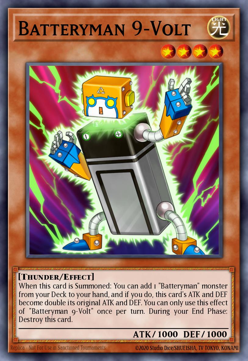 Homem-Bateria 9-Volts — Duelist Alliance: Deluxe Edition EN038