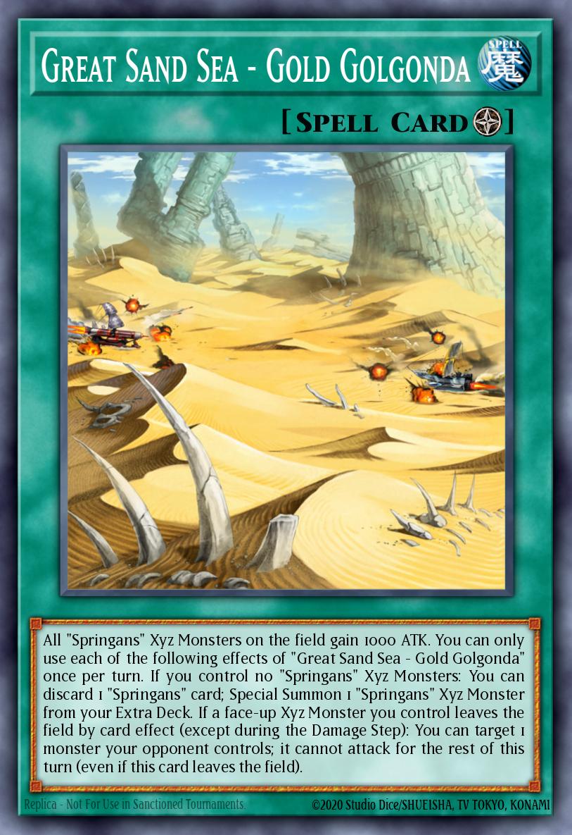 Grande Mar de Areia - Gold Golgonda — Blazing Vortex Premiere! promotional card EN055