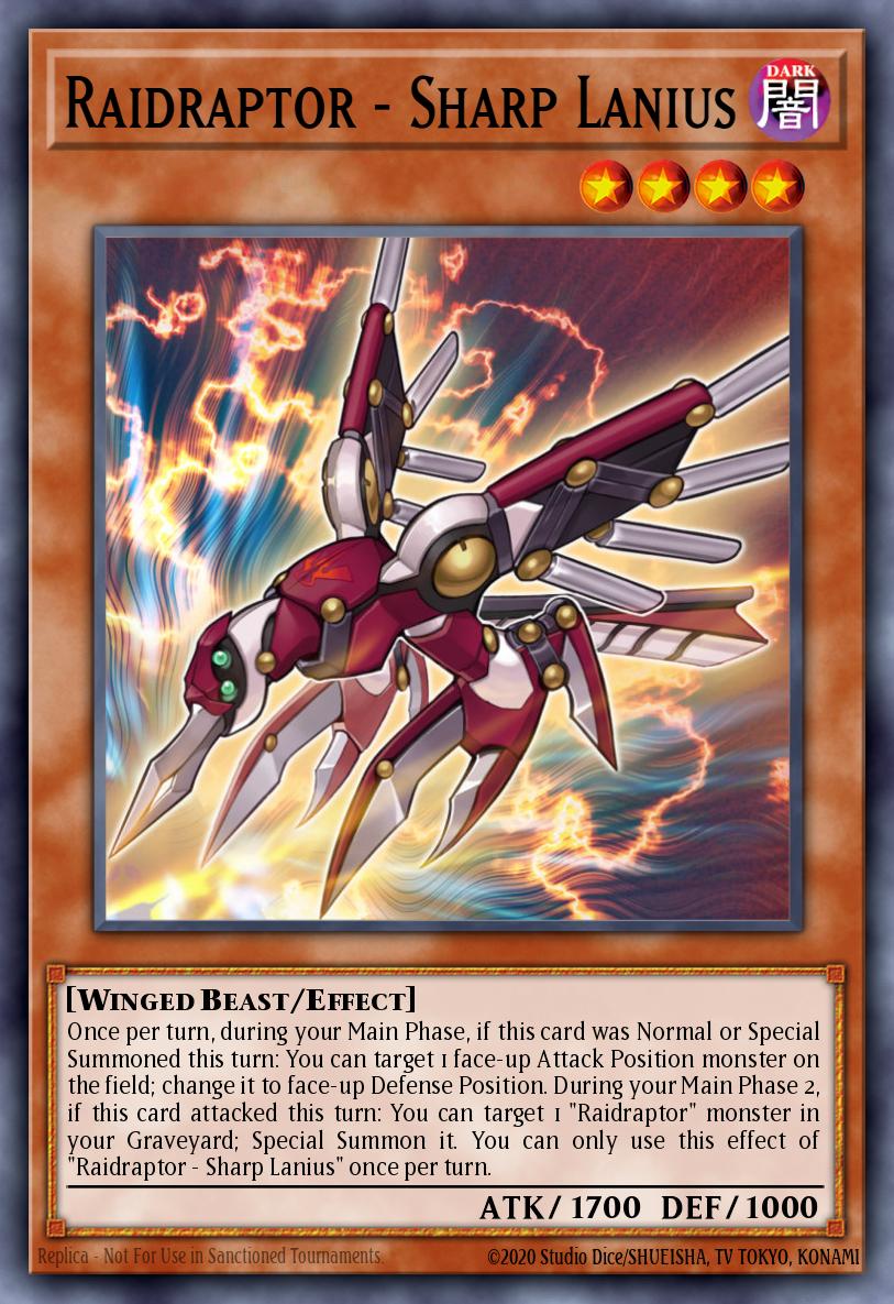 Ataqueraptor - Lanius Cortante — 2016 Mega-Tin Mega Pack EN014