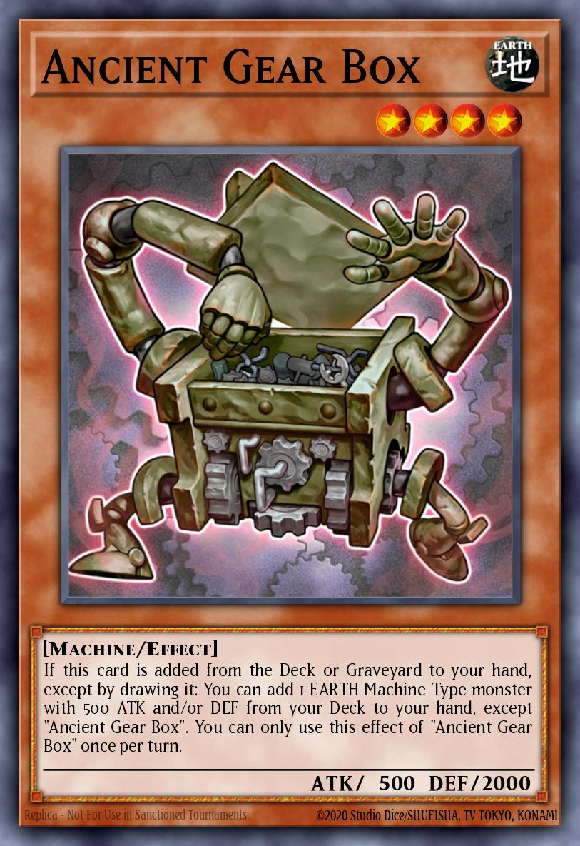 Caixa de Mecanismo Antigo — Machine Reactor Structure Deck EN011