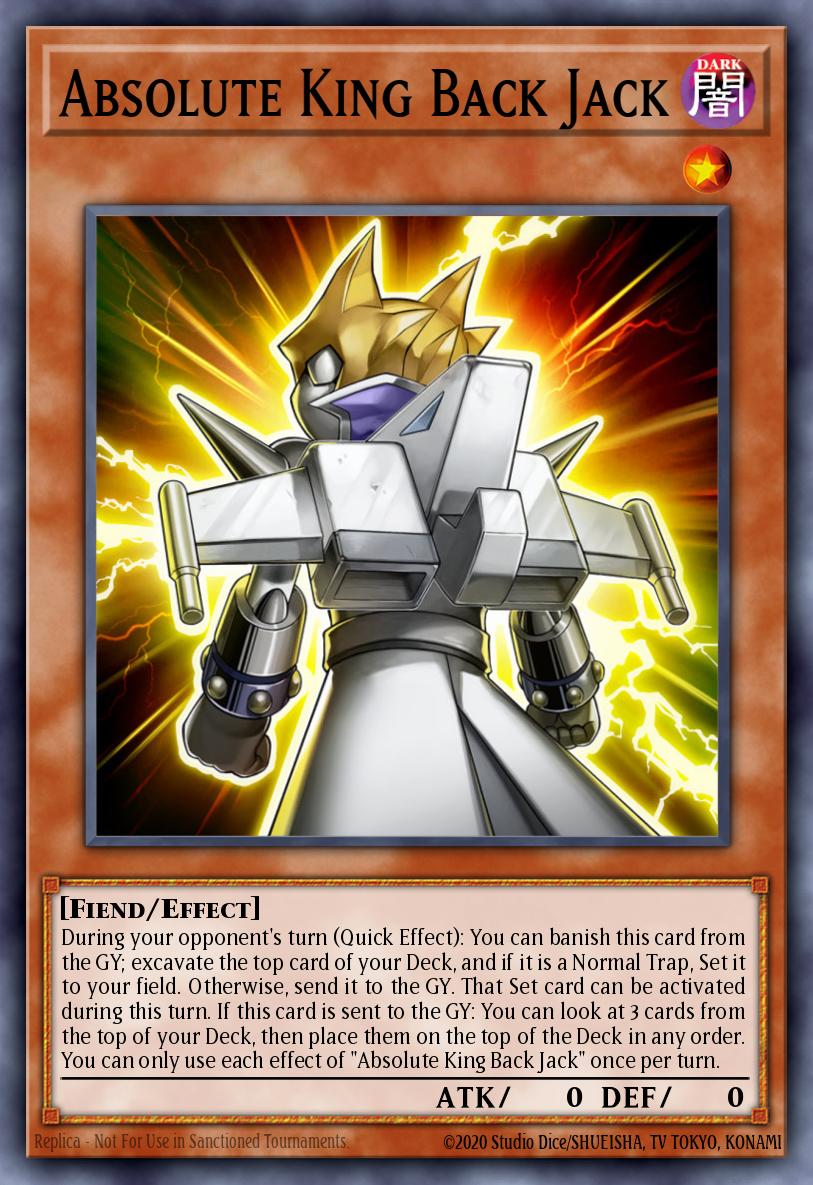 Rei Absoluto de Mochila a Jato — Structure Deck: Dark World EN024