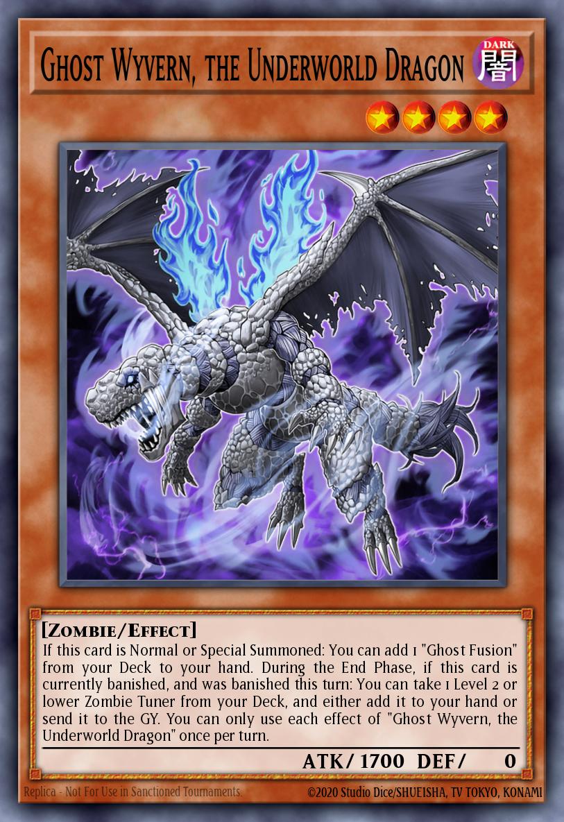 Ghost Wyvern, the Underworld Dragon — Battles of Legend: Monstrous Revenge EN025