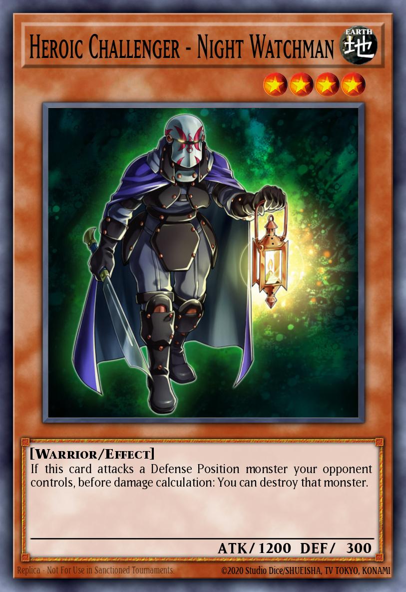 Desafiante Heroico - Vigia Noturno — Abyss Rising: Special Edition EN009