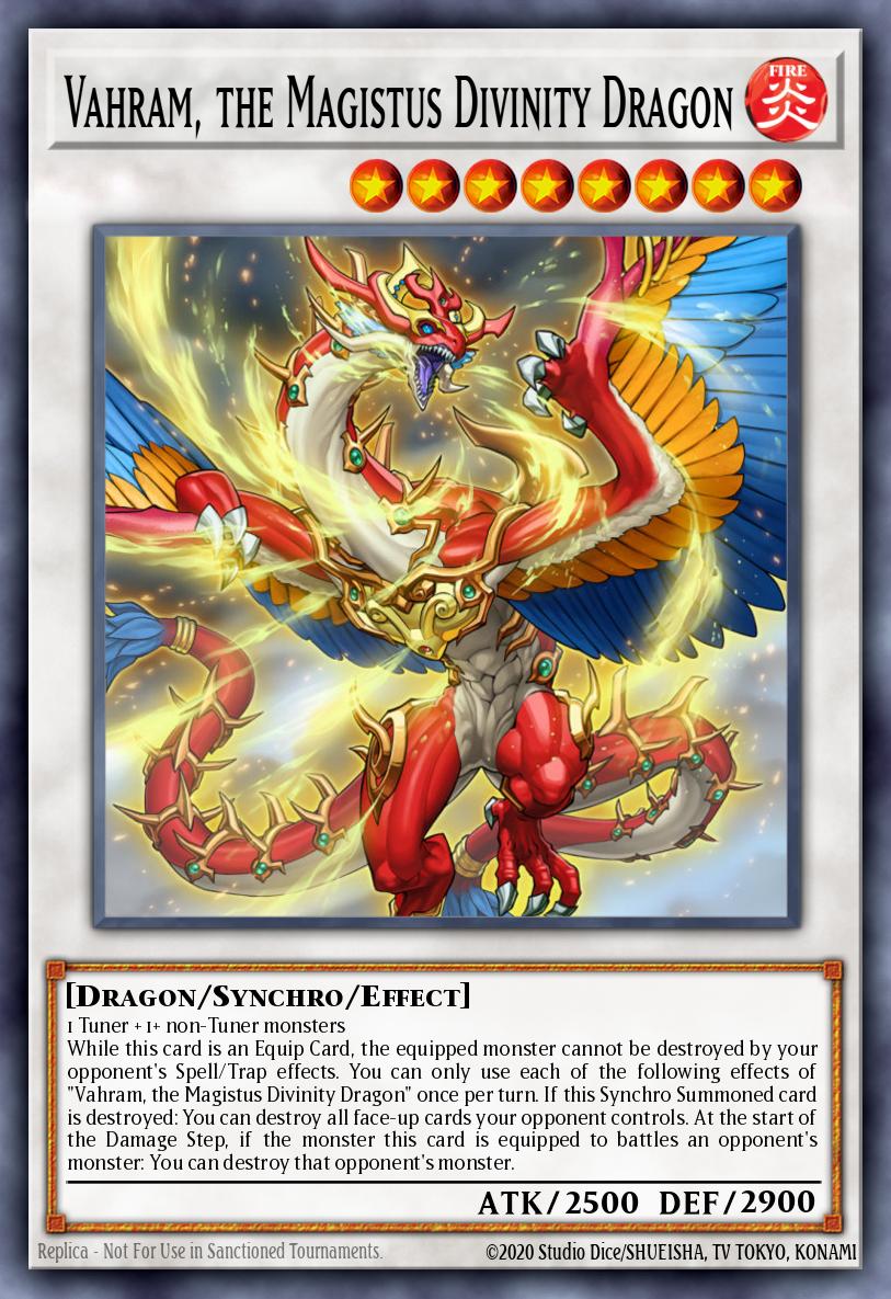 Vahram, o Dragão da Divindade Magistus — Genesis Impact EN006
