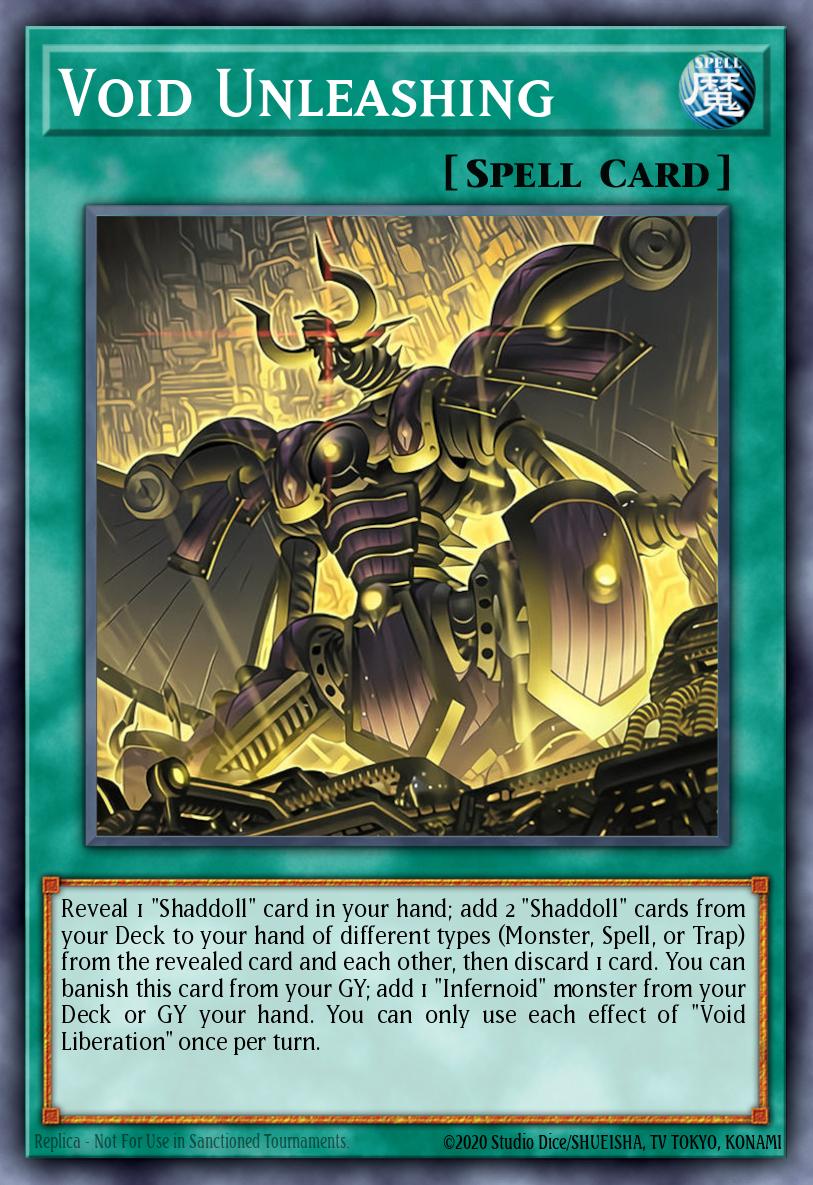Void Unleashing — Battles of Legend: Glorious Gallery EN025
