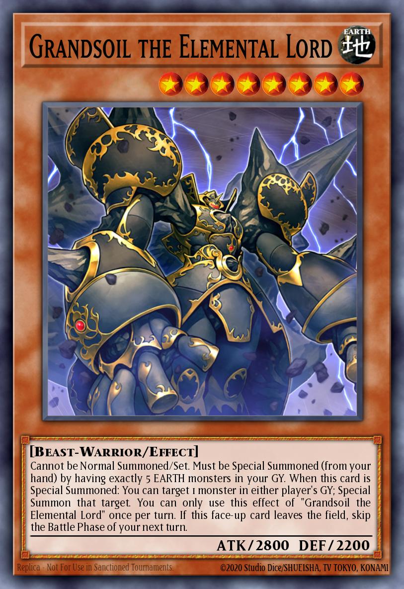 Grandesolo, o Senhor Elemental — Flames of Destruction Special Edition ENSE1