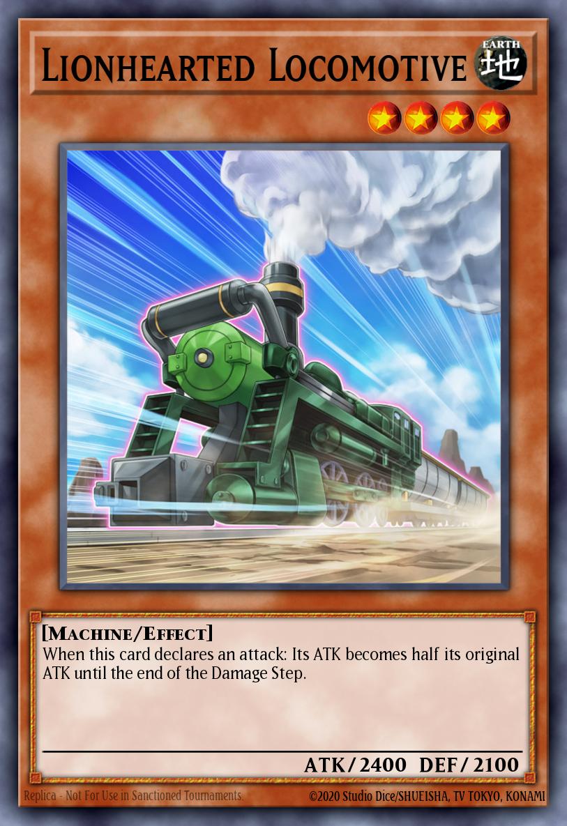 Locomotiva Coração de Leão — Dragons of Legend EN036