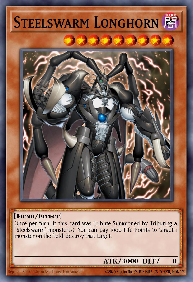 Steelswarm Longhorn — Duel Terminal 6b EN031