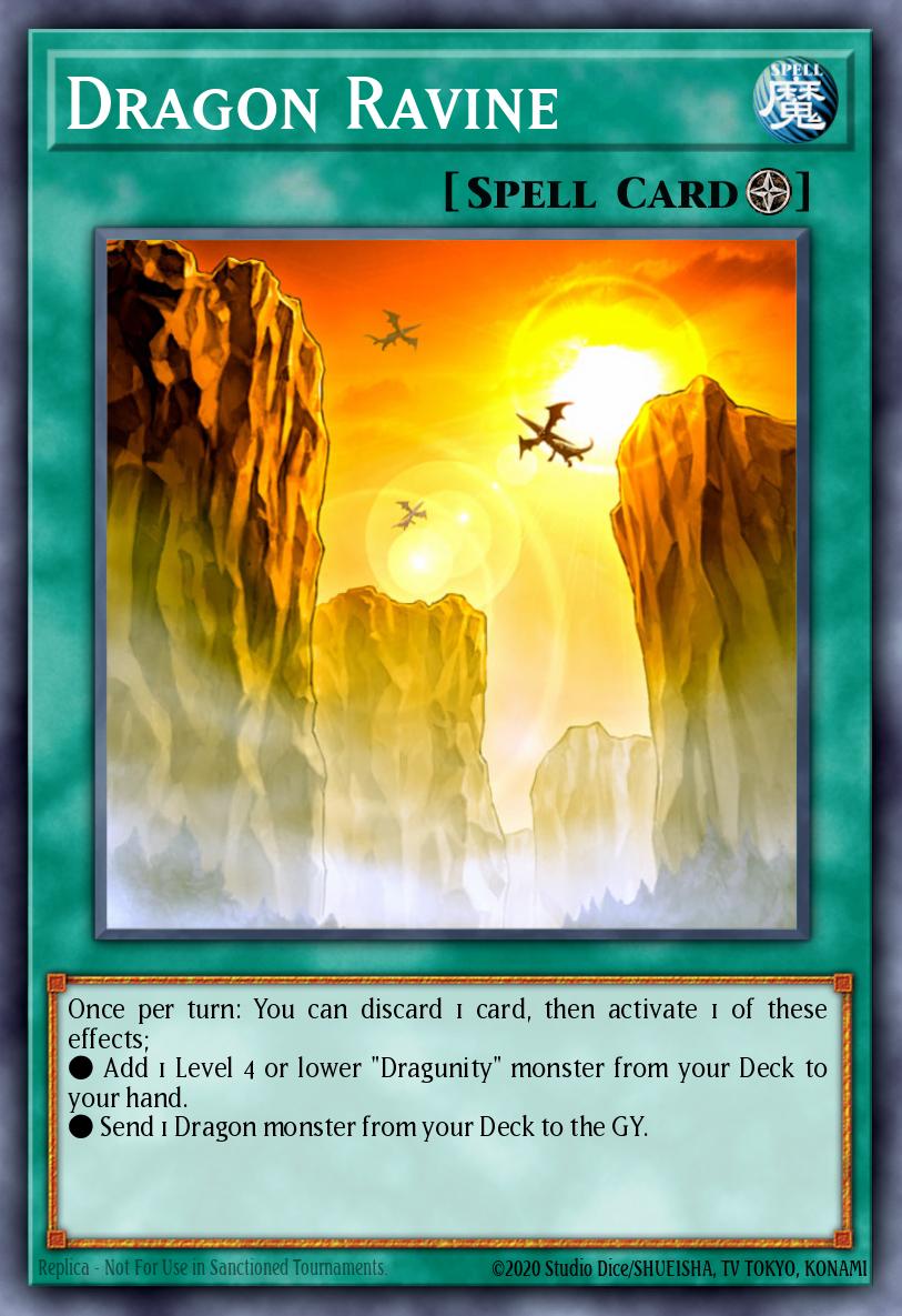 Ravina de Dragões — Dragunity Legion Structure Deck EN021