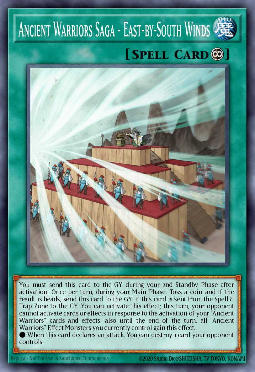Saga dos Guerreiros Antigos - Ventos do Sudeste — Rise of the Duelist Premiere! promotional card EN060