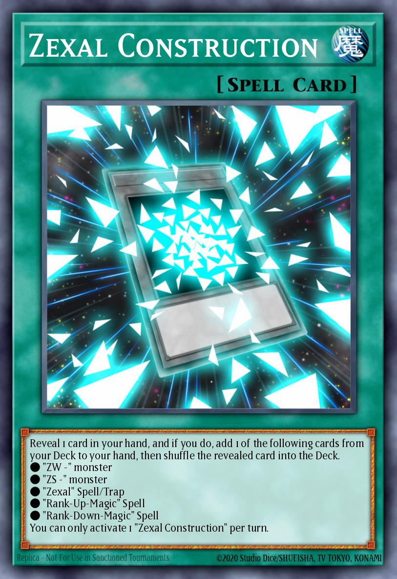 Construção Zexal — Lightning Overdrive Premiere! promotional card EN051