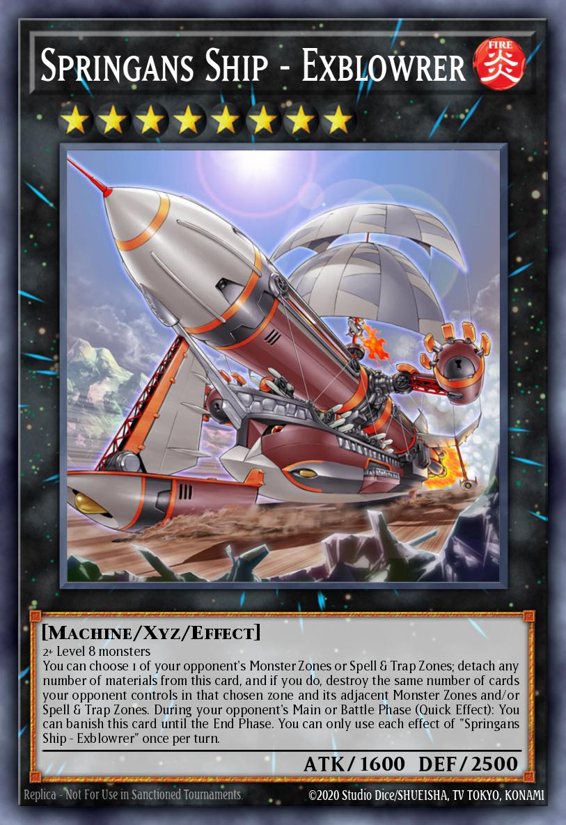 Nave Springans - Exblowrer — Blazing Vortex Premiere! promotional card EN046
