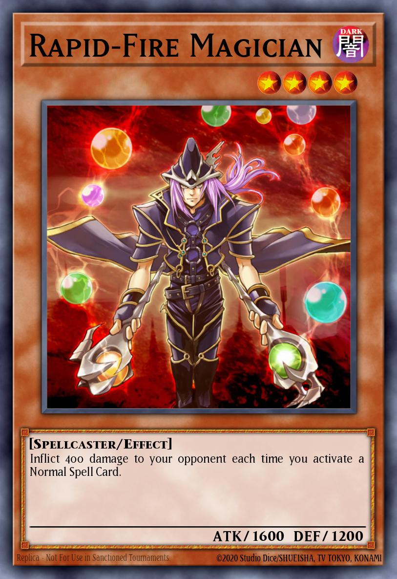 Rapid-Fire Magician — Structure Deck: Spellcaster's Judgment EN016