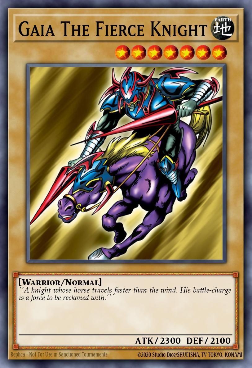 Gaia, o Cavaleiro Impetuoso — Starter Deck: Yugi Evolution 007