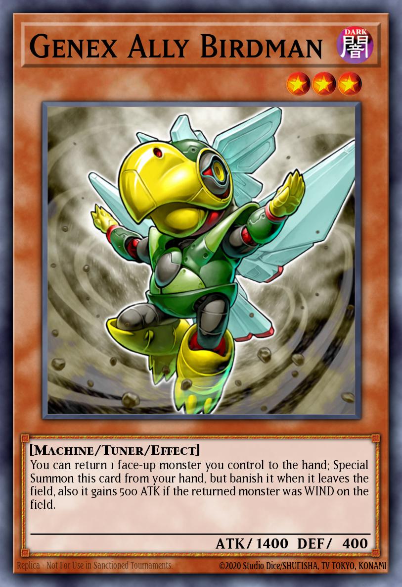 Aliado Genex Homem-pássaro — Structure Deck: Powercode Link EN016