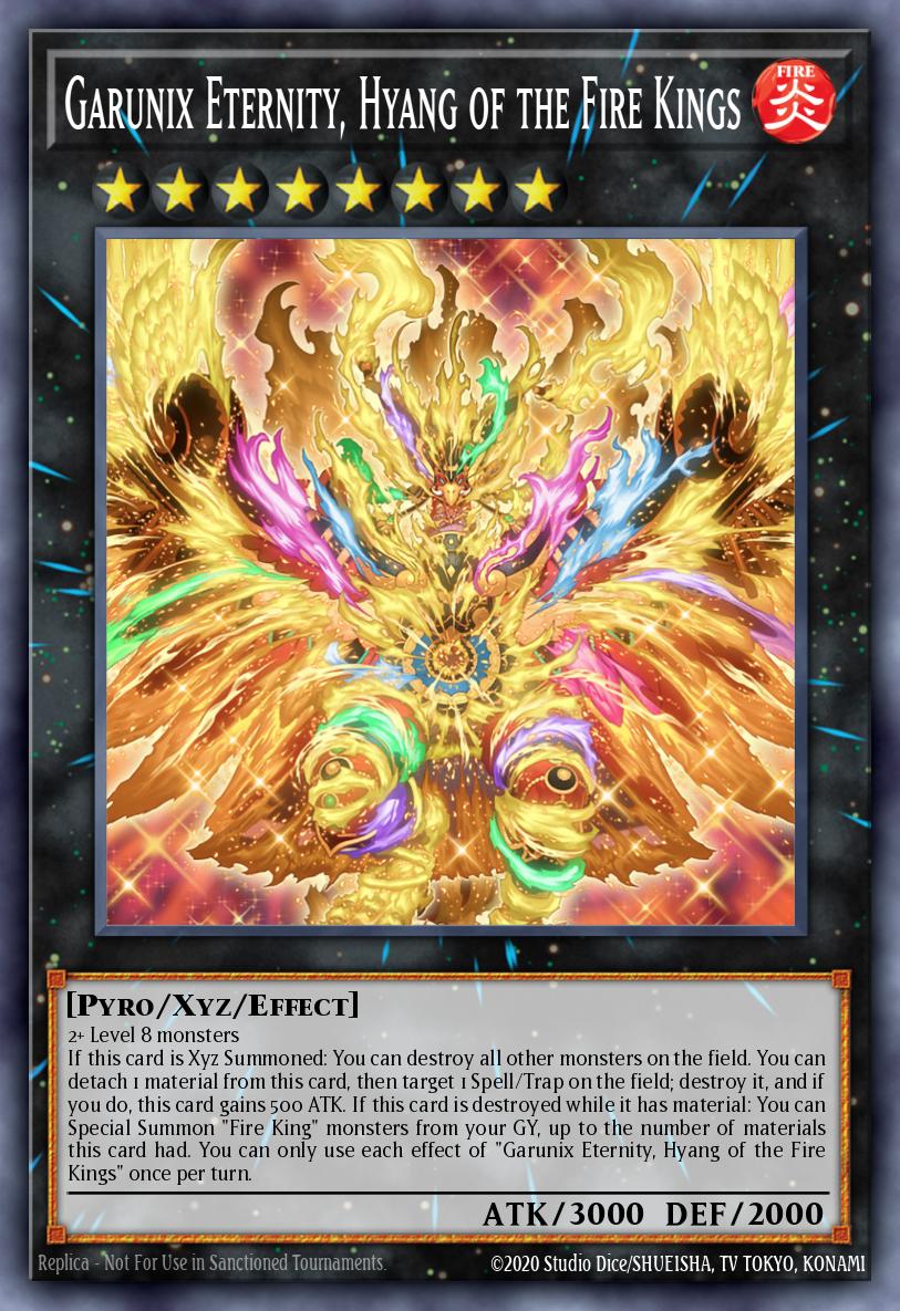 Garunix Eternity, Hyang of the Fire Kings — Structure Deck: Fire Kings EN044