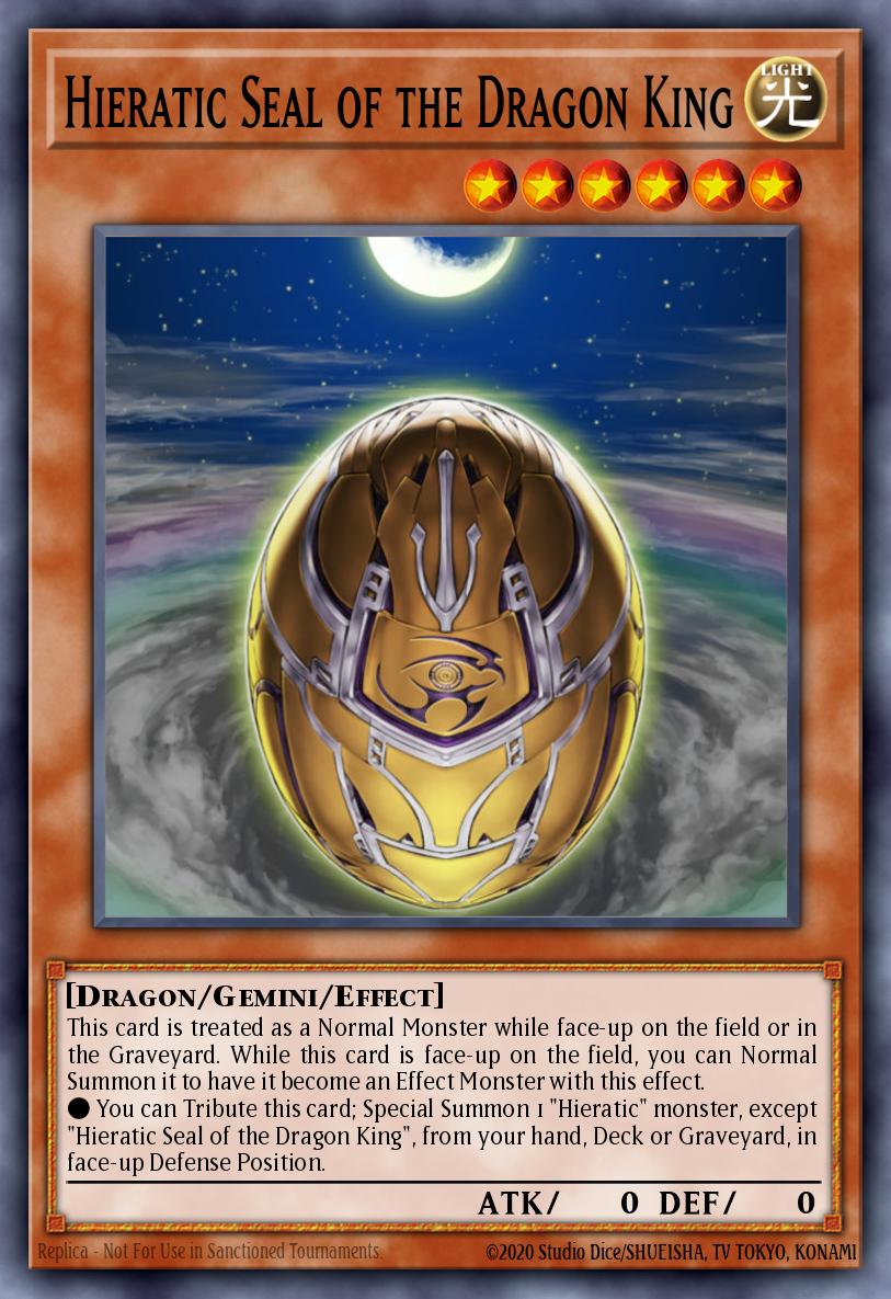 Selo Hierático do Rei Dragão — OTS Tournament Pack 16 (POR) PT036