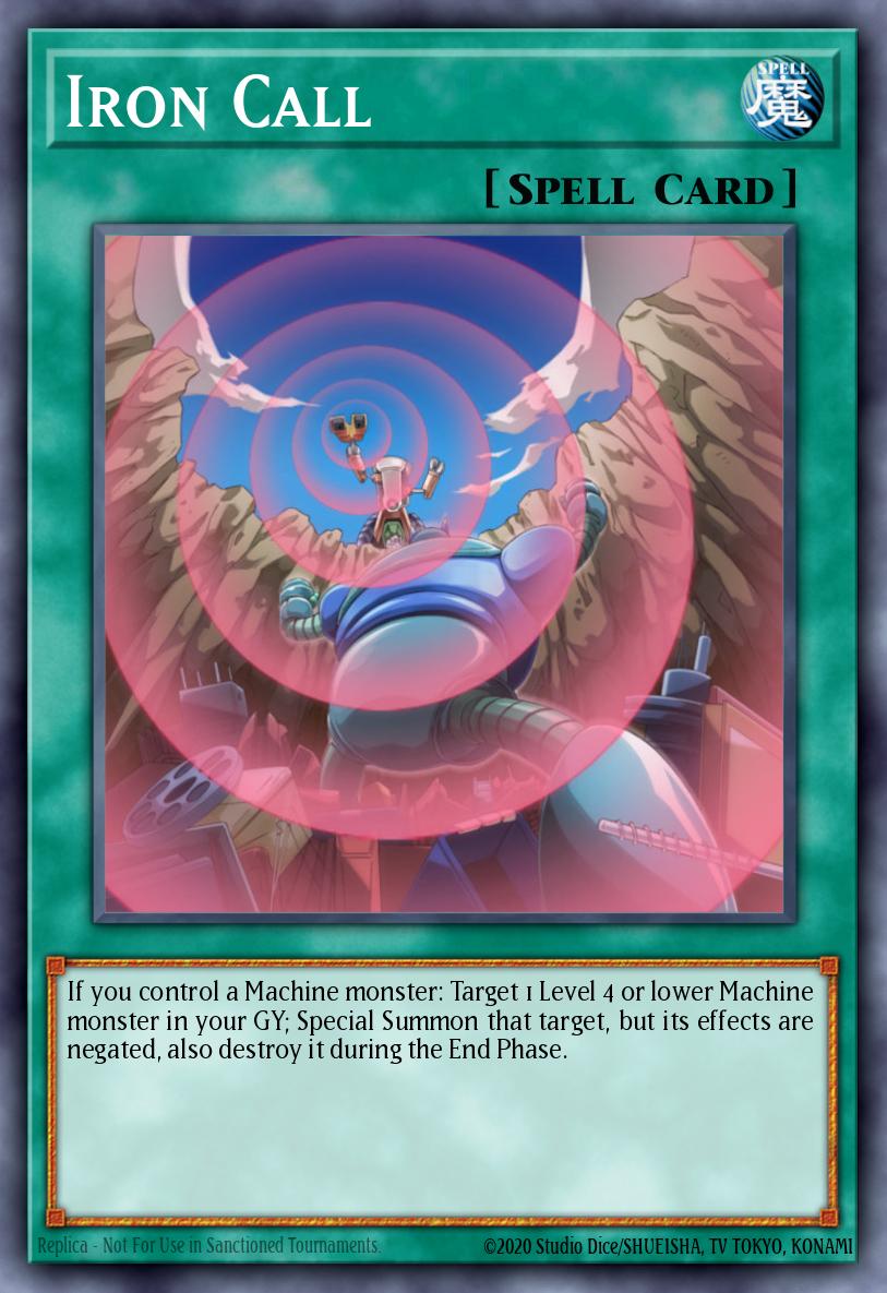 Chamado do Ferro — Structure Deck: Mechanized Madness EN026