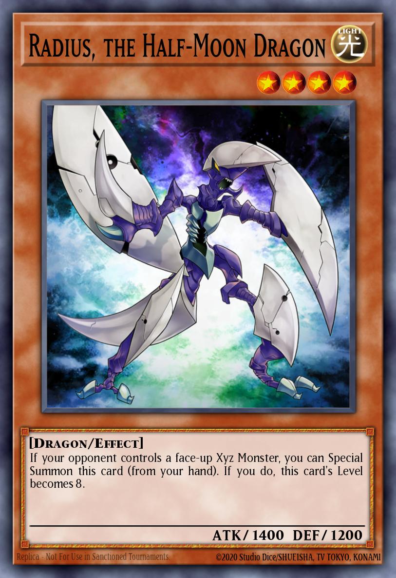 Raio, o Dragão da Meia-Lua — Lord of the Tachyon Galaxy Sneak Peek Participation Card EN014