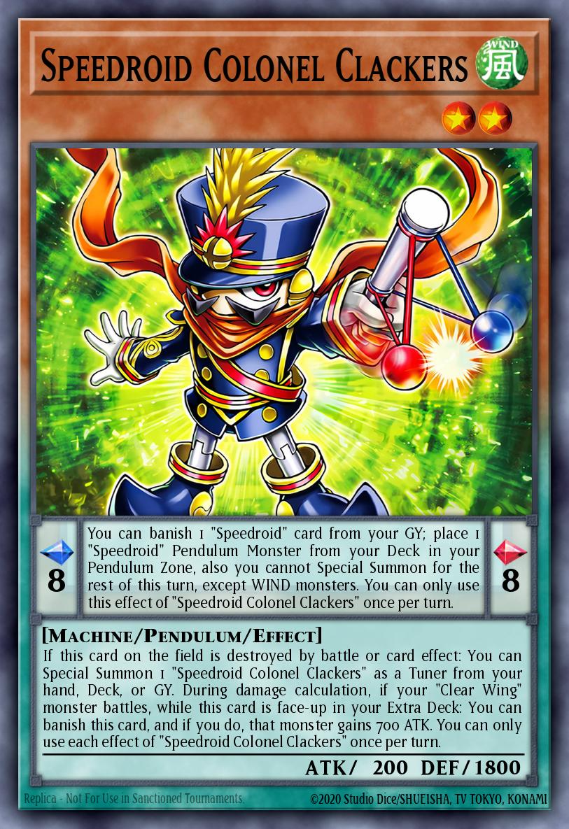 Speedroid Colonel Clackers — Supreme Darkness EN006