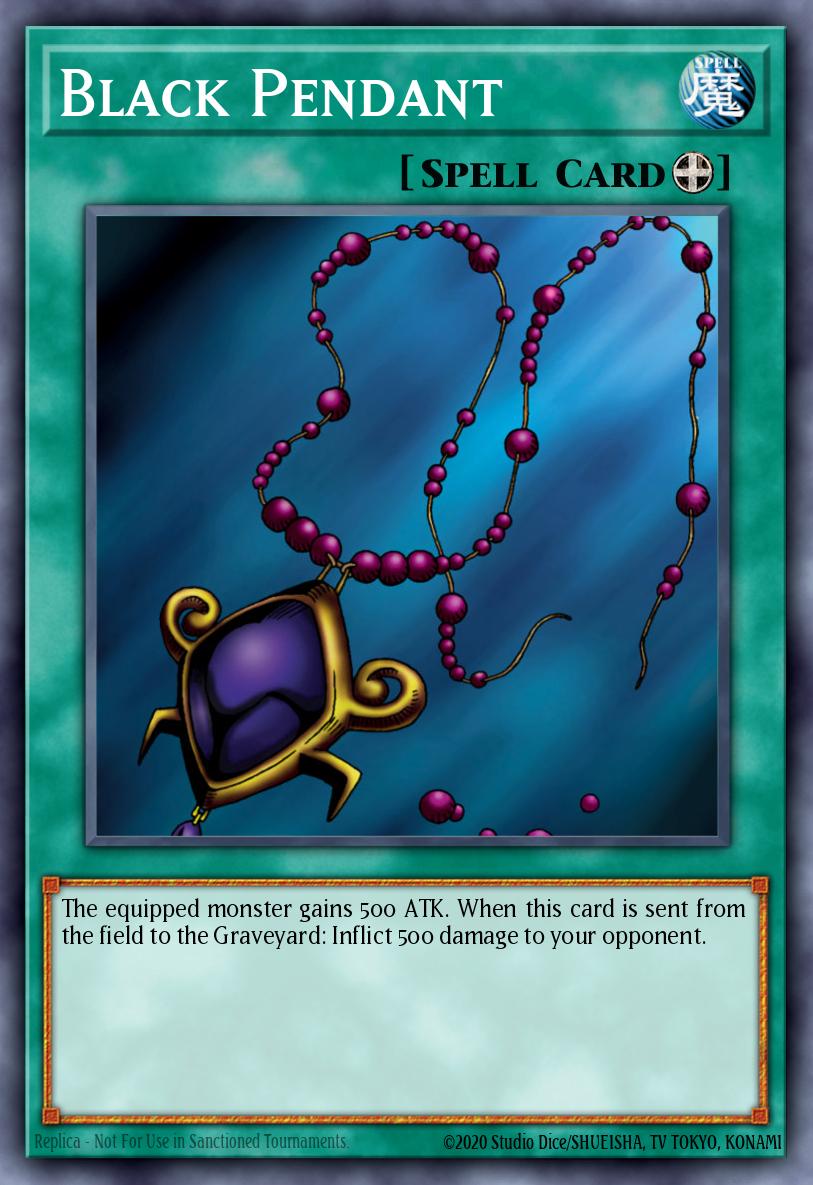 Pendente Negro — Magic Ruler 003