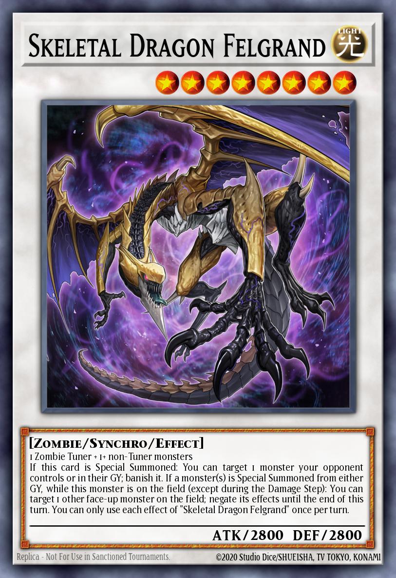 Dragão Esquelético Felgrand — Dimension Force EN040