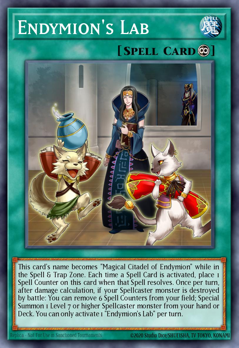 Laboratório de Endymion — Structure Deck: Order of the Spellcasters EN023