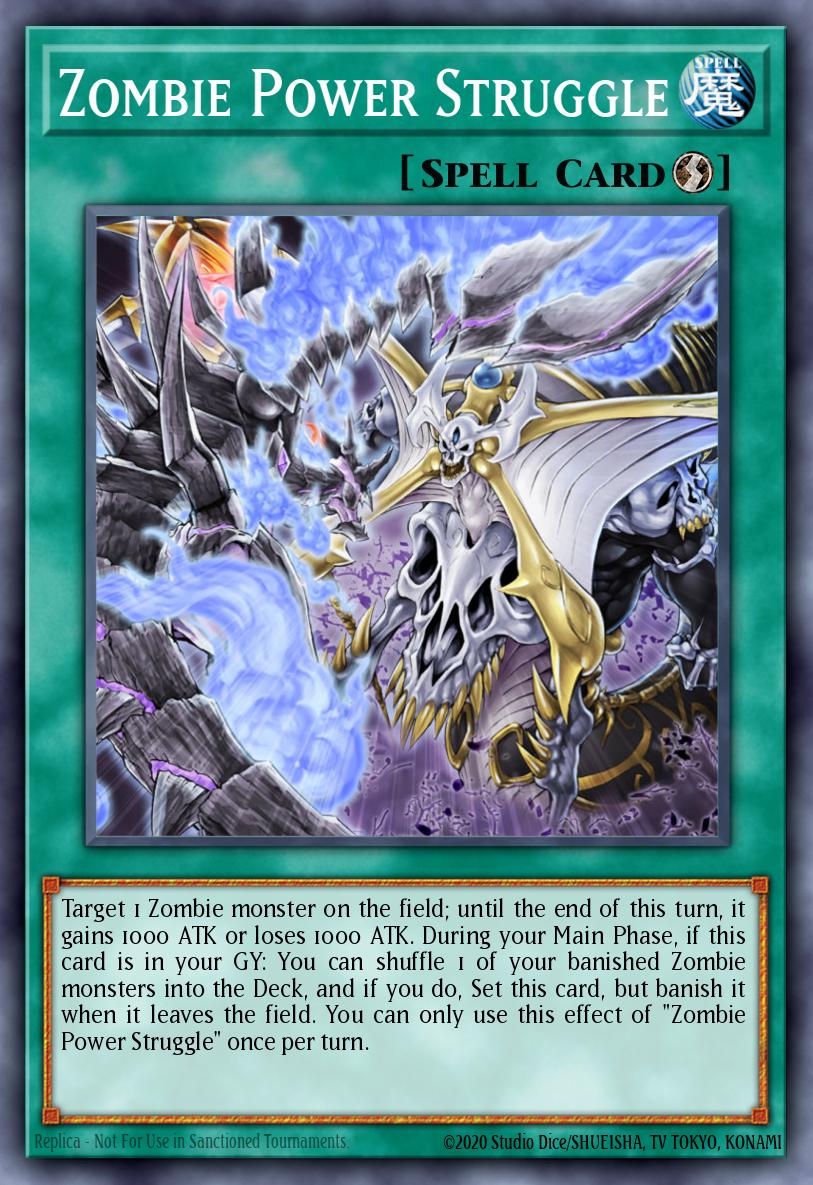 Luta pelo Poder Zumbi — Structure Deck: Zombie Horde EN024
