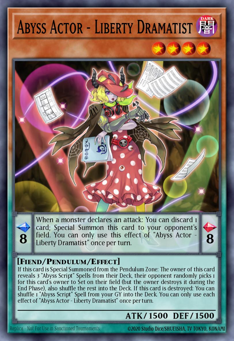 Abyss Actor - Liberty Dramatist — Photon Hypernova EN016