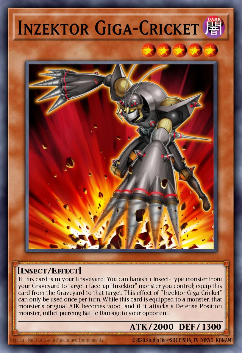 Inzektor Giga-Cricket — Galactic Overlord Sneak Peek Participation Card EN031