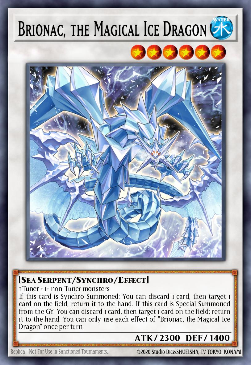 Brionac, the Magical Ice Dragon — Battles of Legend: Terminal Revenge EN004