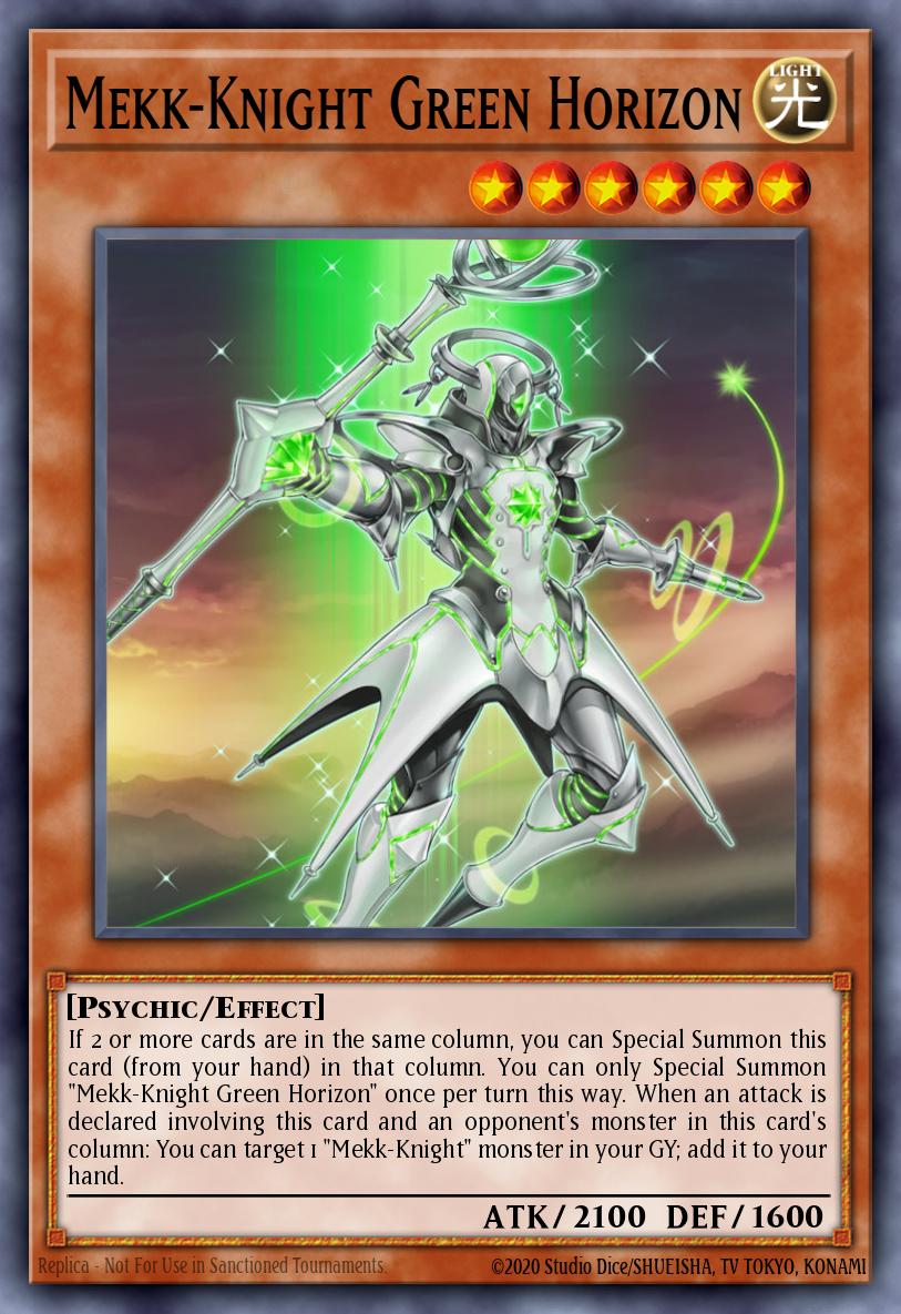 Mekk-Cavaleiro do Horizonte Verde — 2018 Mega-Tin Mega Pack EN178