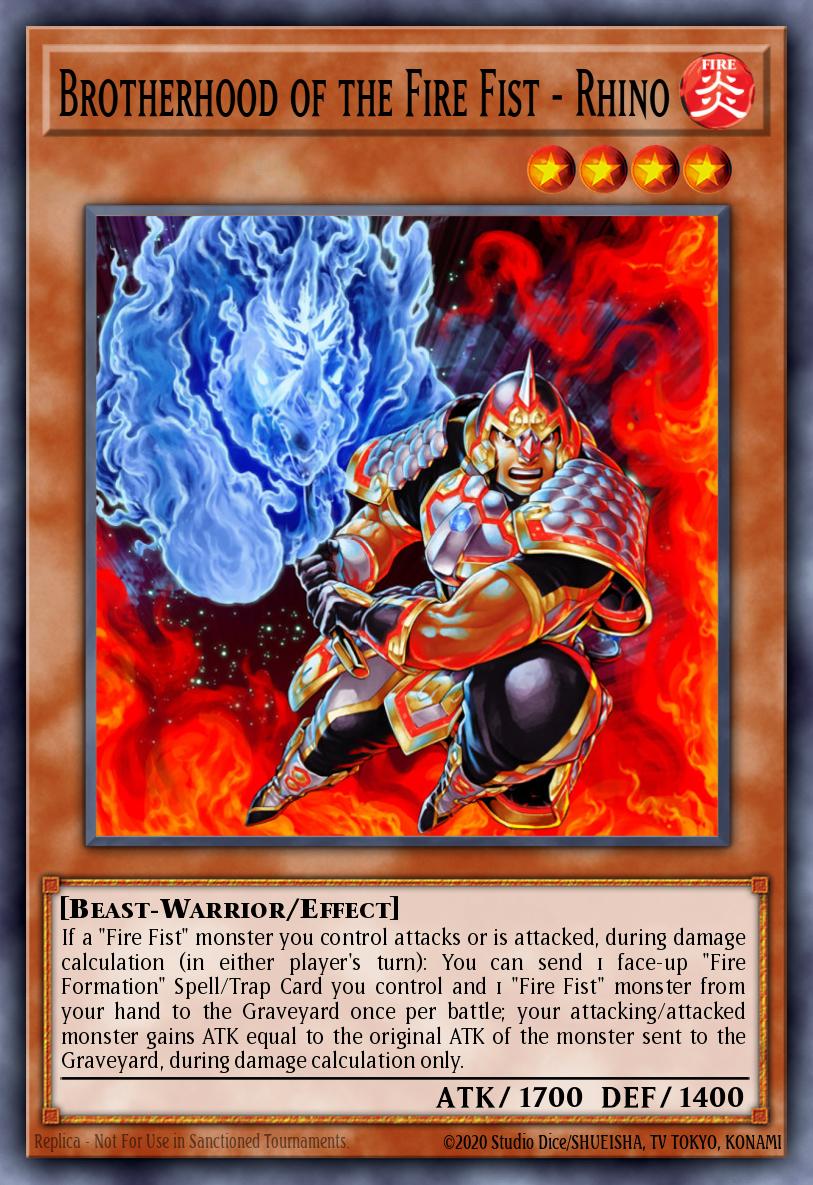 Irmandade do Punho de Fogo - Rinoceronte — 2014 Mega-Tin Mega Pack EN014