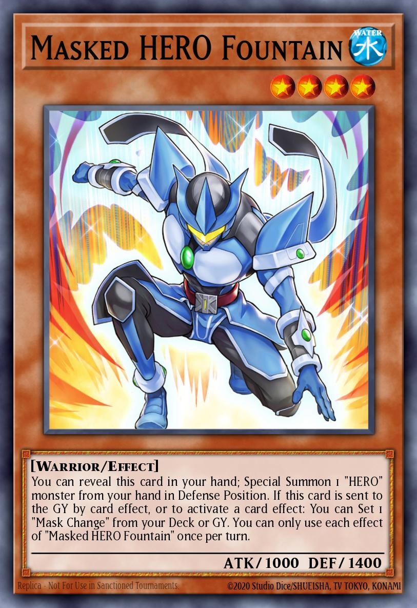 Masked HERO Fountain — Battles of Legend: Glorious Gallery EN029