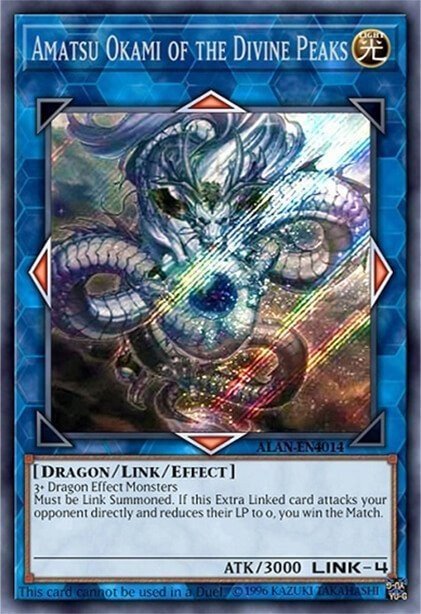 Amatsu-Okami of the Divine Peaks — Yu-Gi-Oh! World Championship 2018 prize cards EN002